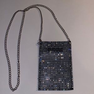 Steve Madden Diamond Phone Bag